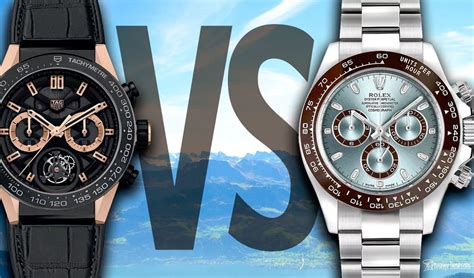 which is more expensive tag heuer or rolex|are tag heuer watches related.